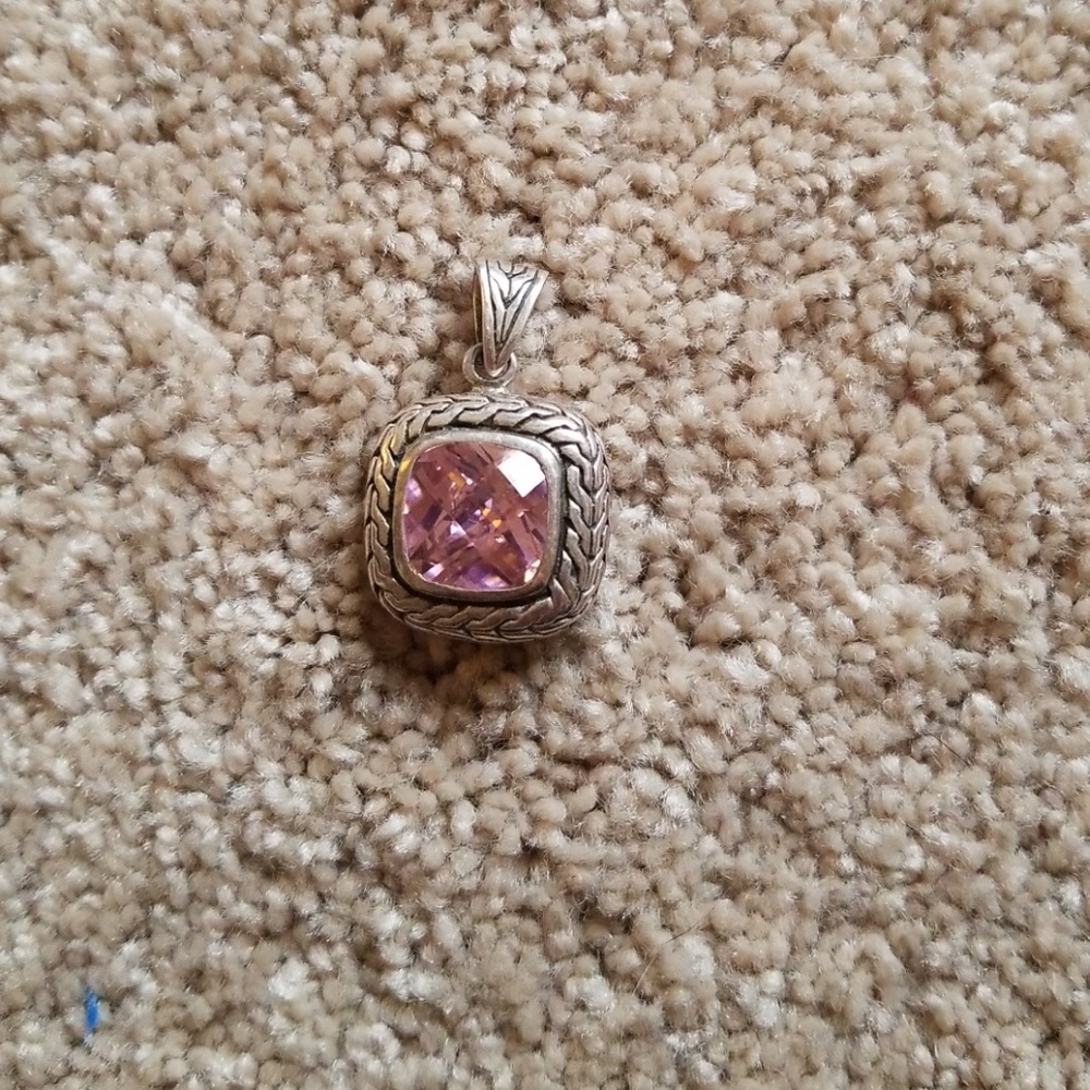 Pink pendant